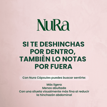 Nura - El Aliado Natural Más Poderoso para Combatir Hinchazón